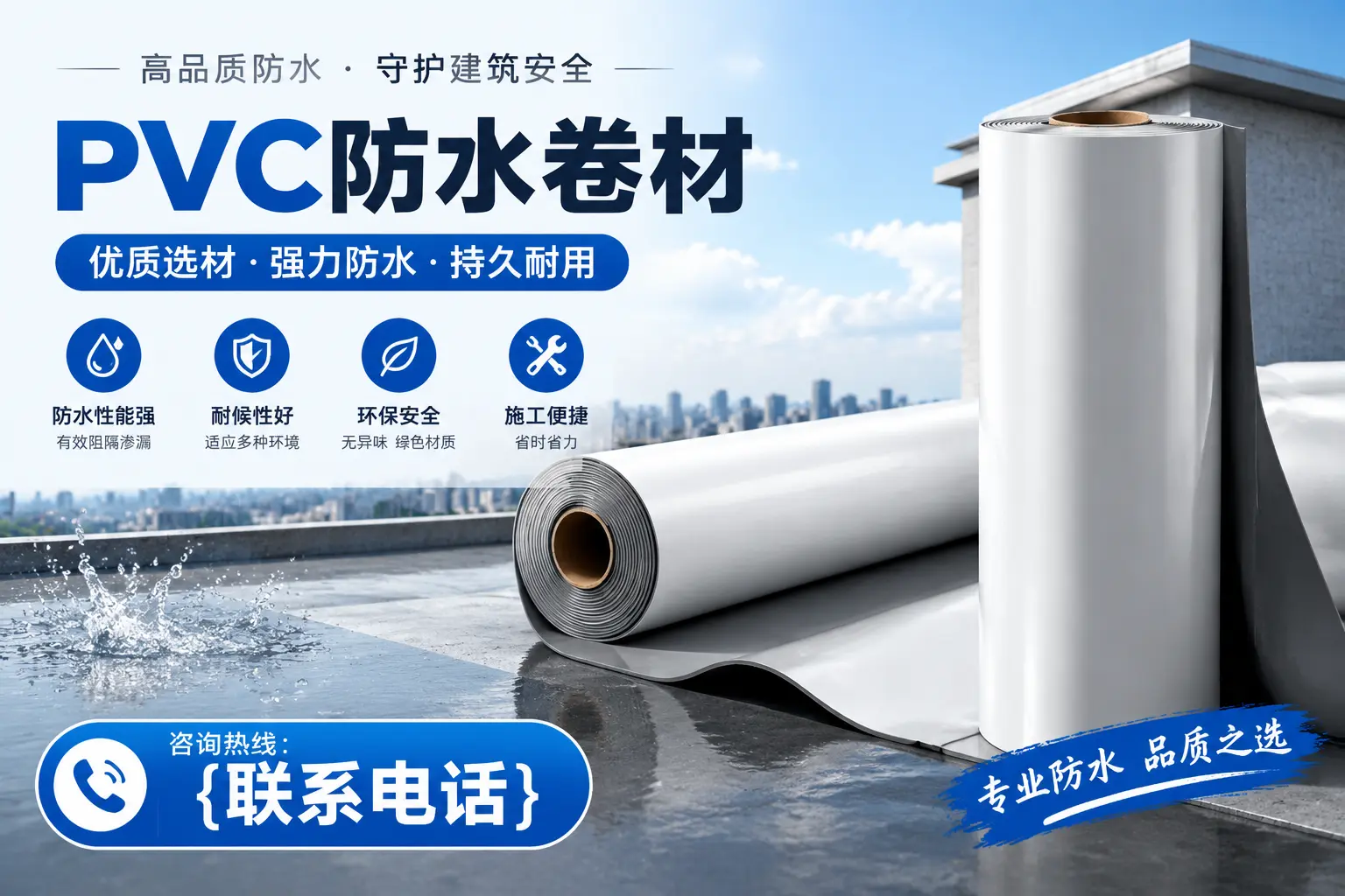 PVC防水卷材的选购技巧与注意事项，助您在沧州找到合适产品