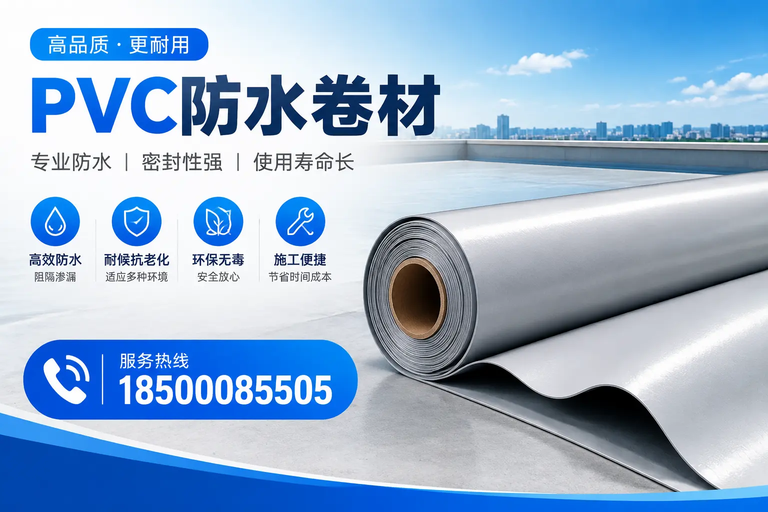 沧州pvc防水卷材的检测标准与认证流程